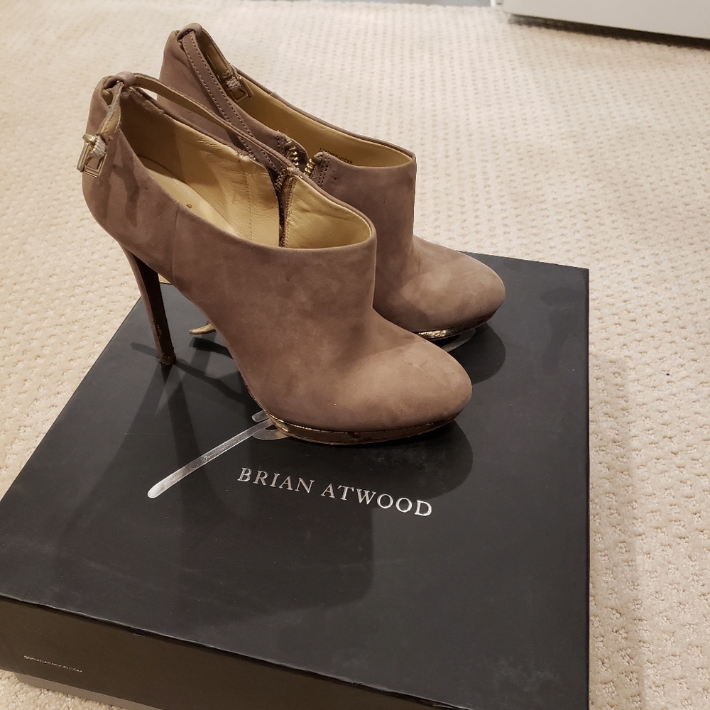Brian Atwood ankle bootie